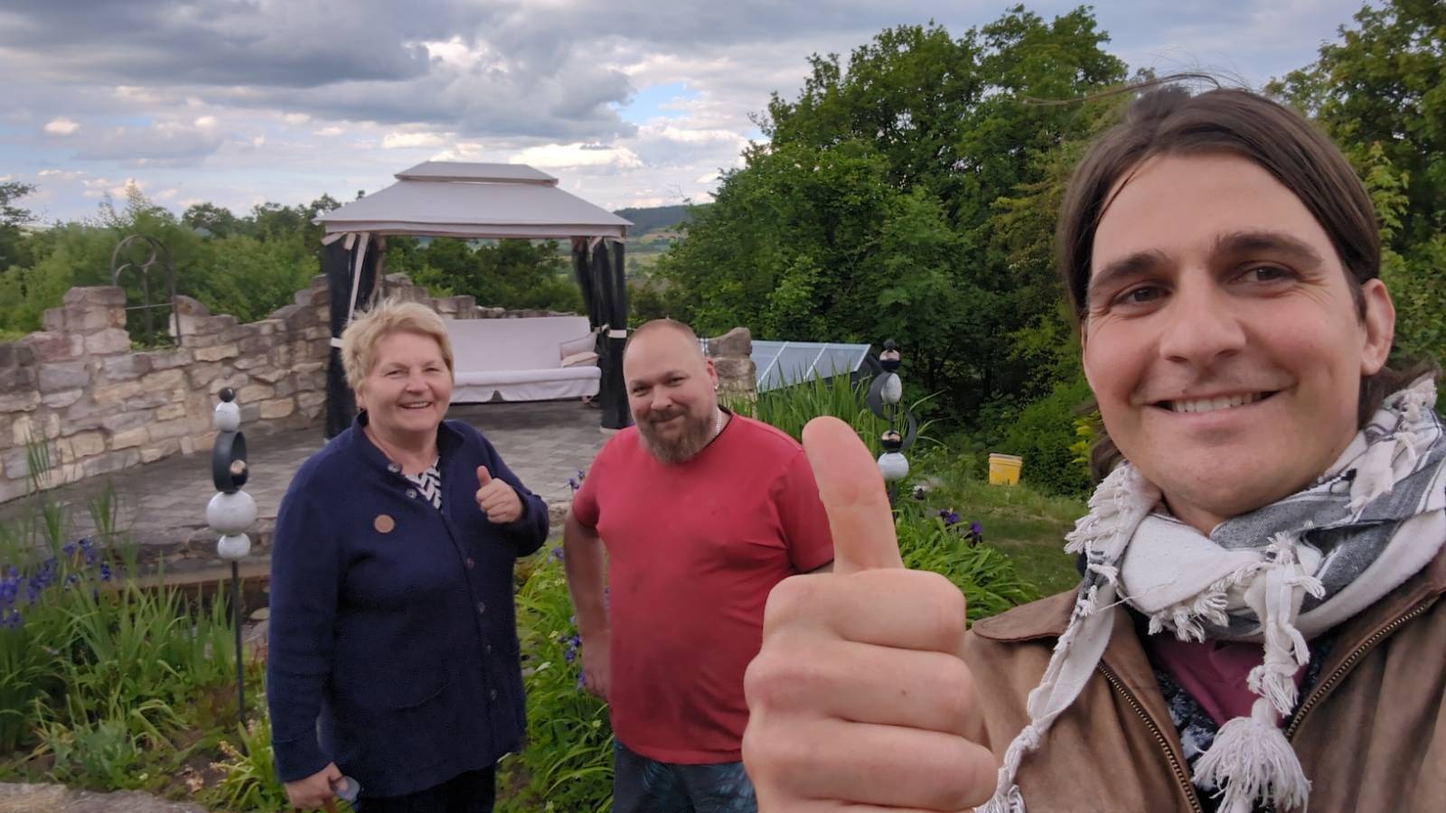 Organizing-Training und -Start in Treuchtlingen