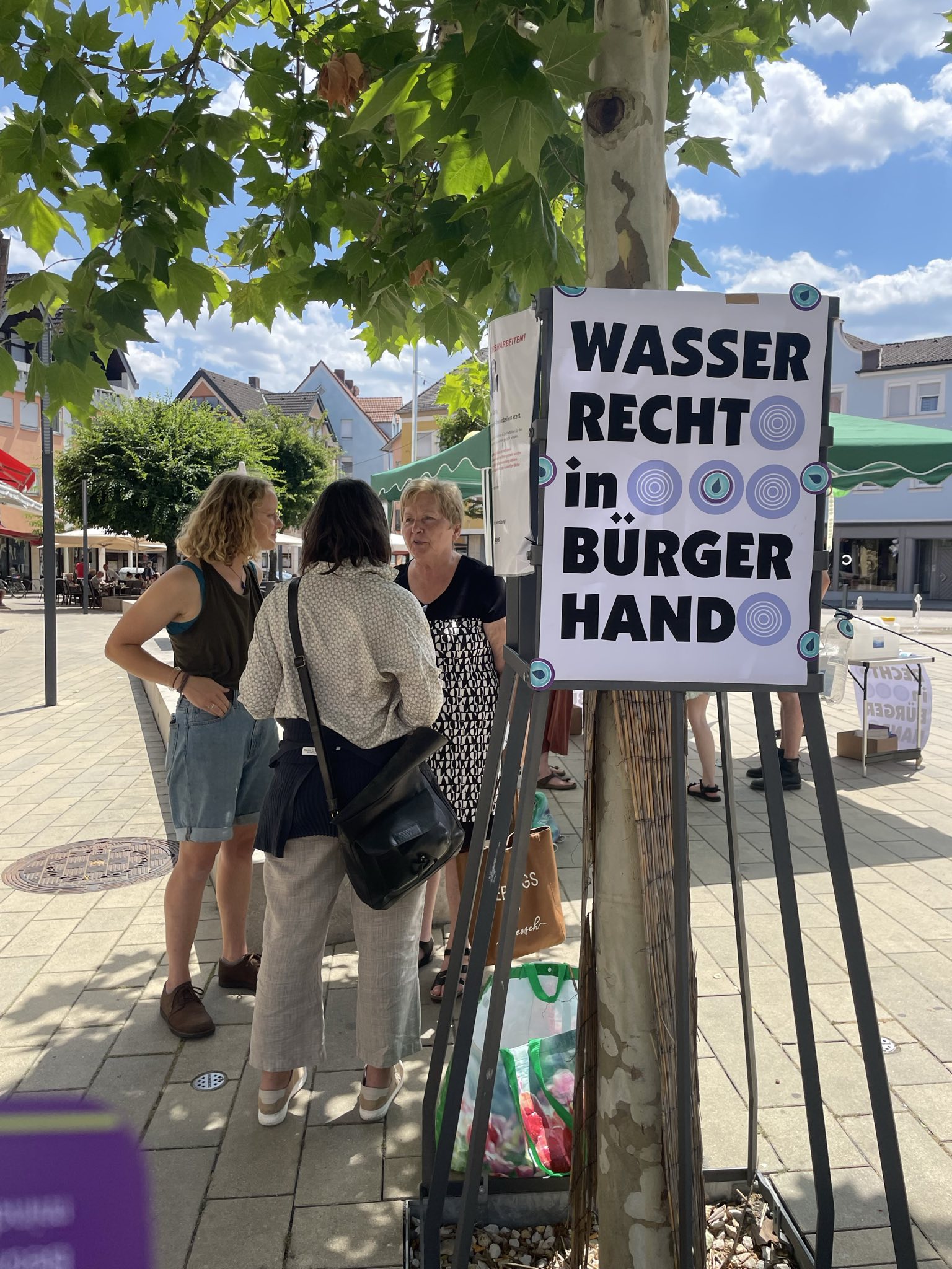 Wasser-Recht in Büurgerhand