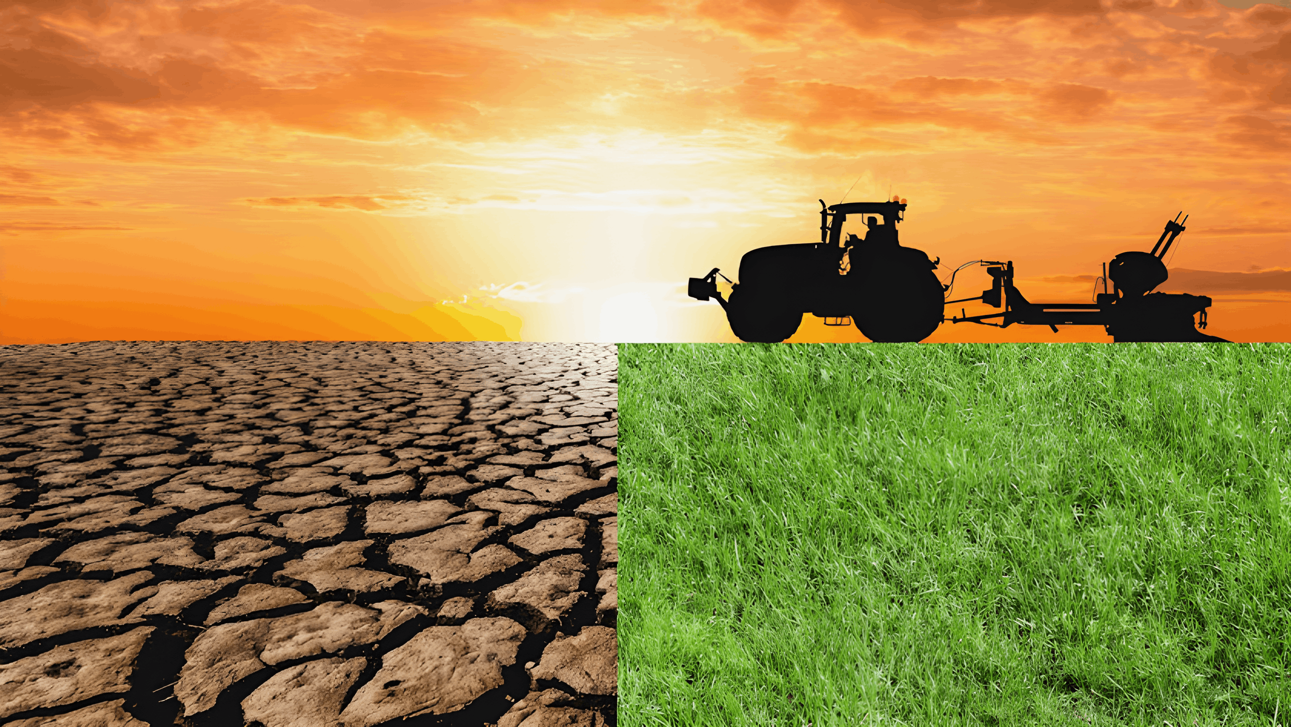 Trockene Landwirtschaft